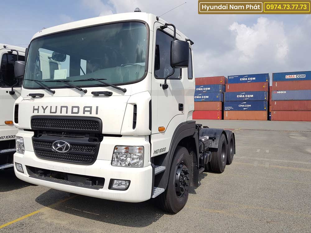 Xe Đầu Kéo Hyundai HD1000 Máy Điện Nhập Khẩu Hàn Quốc